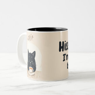 Black Cat Kaffeepause Tasse