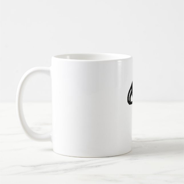Black Cat Killer Instinkte Tote Maus Punk Goth Kaffeetasse (Links)