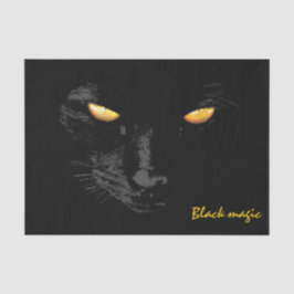 Black Cat Magic lustig anpassbar Seidenpapier