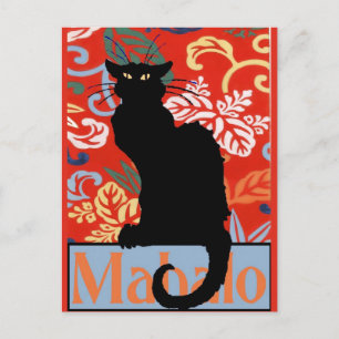Black Cat, Mahalo, Danke, Post Postkarte