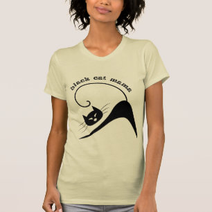 "Black Cat Mama" Vintag 50er Jahre T-Shirt
