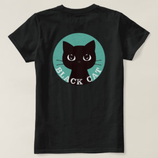 BLACK CAT | Minimalist Modern Pop Black Cat T-Shirt