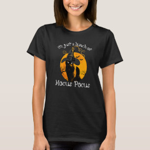 Black Cat Moon Halloween Kostümstuben Hocus Po T-Shirt