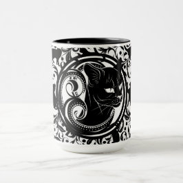 Black Cat Mug Tasse