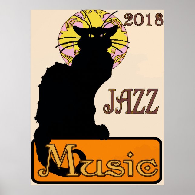 Black Cat, MUSIC, 2018 Poster (Vorne)