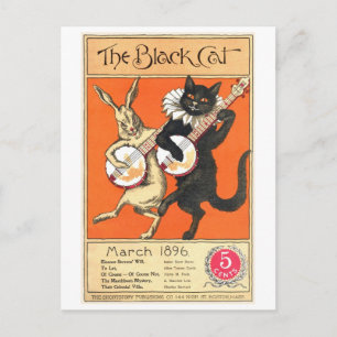 Black Cat Nr. 2 Postkarte