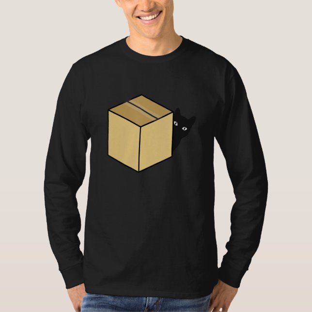 Black Cat  Online Shop Ecommerce Seller and Shoppe T-Shirt (Vorderseite)