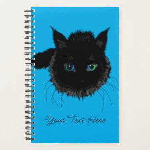Black Cat Planner - Ihr Textname / Farben Planer