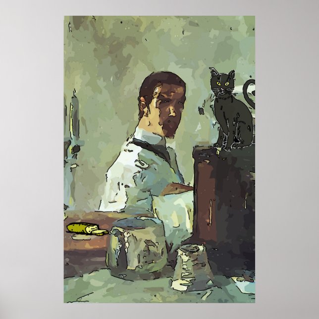 Black Cat Poster (Vorne)