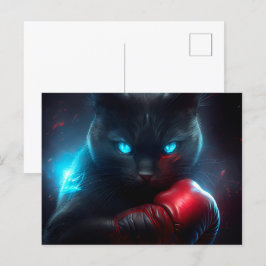 Black-Cat-Postkarten Postkarte