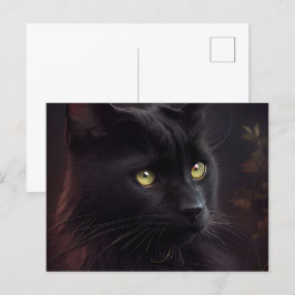 Black-Cat-Postkarten Postkarte