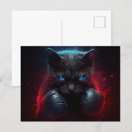 Black-Cat-Postkarten Postkarte