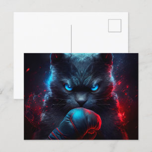 Black-Cat-Postkarten Postkarte