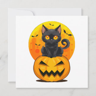 Black Cat Pumpkin Halloween-Kostüm