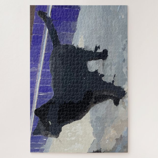 Black Cat Puzzle (Vertikal)