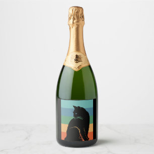 Black Cat Retro Vintag