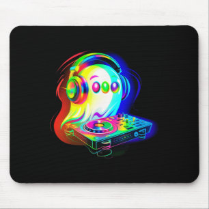 Black Cat Skeleton Hand Boop Katze Nase Funny Hall Mousepad