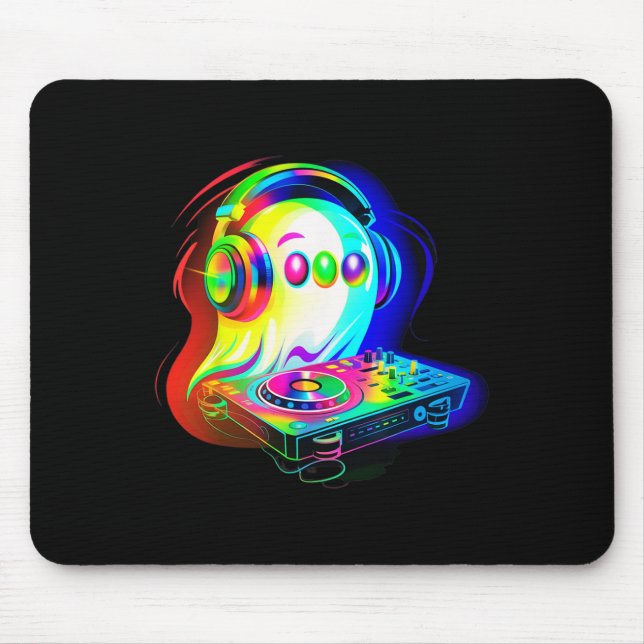 Black Cat Skeleton Hand Boop Katze Nase Funny Hall Mousepad (Vorne)