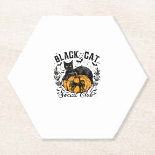 Black Cat Social Club, Halloween, Coquette, Gothic Untersetzer
