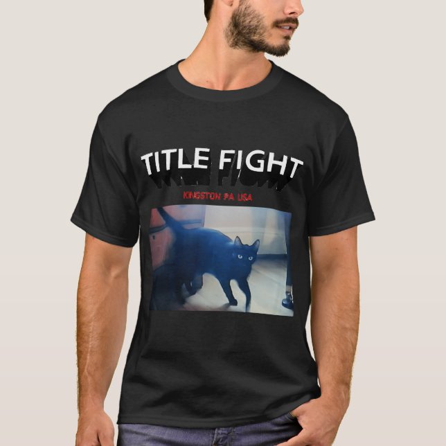 Black Cat T-Shirt (Vorderseite)