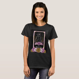 Black Cat Tarot Card Women's Shirt
