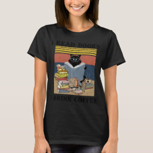 Black Cat Thatu2019s Was ich lese Bücher ich Drin T-Shirt