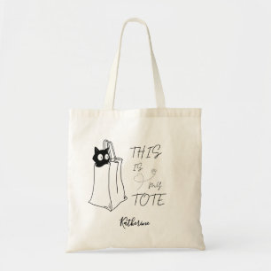 Black Cat "This is my Tasche" Funny Tragetasche