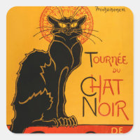 Black Cat Vintag Halloween Steinlen Poster