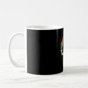 Black Cat Vintag Retro Style - Cats Lover Gift Kaffeetasse