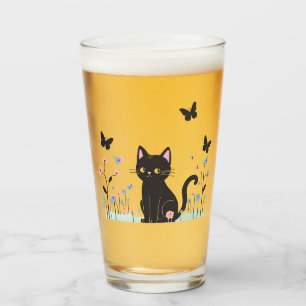 Black Cat Watching Butterfells Glas