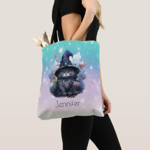 Black Cat Witches Hat Rainbow Pastor Halloween