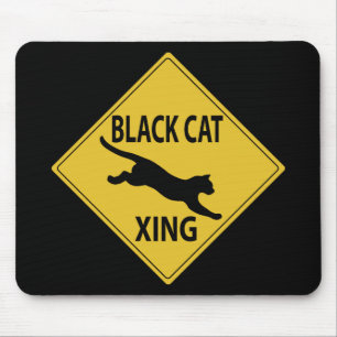 Black Cat Xing Mousepad