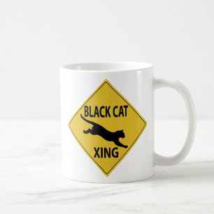 Black Cat Xing Tasse