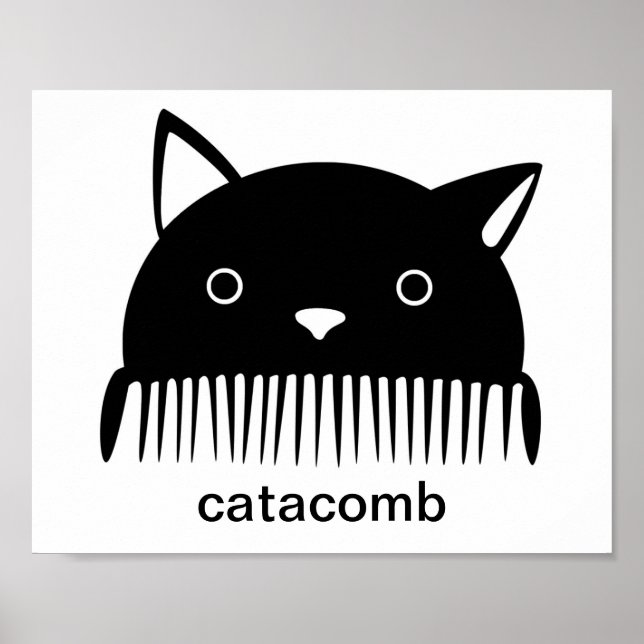 Black Catacomb Poster (Vorne)