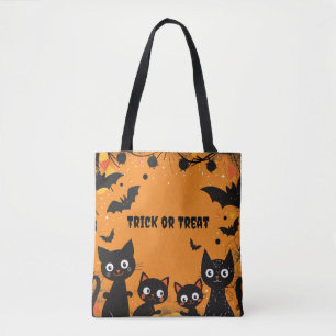 Black Cats Halloween Trick oder Treat