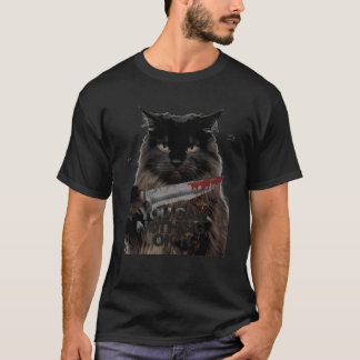 Black Cats Horror Spooky Gothic Halloween Feline S T-Shirt