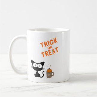 Black Cats, Hot Coffee & Halloween Vibes Kaffeetasse