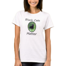 Black Cats Matter Appreciating Day Shirt