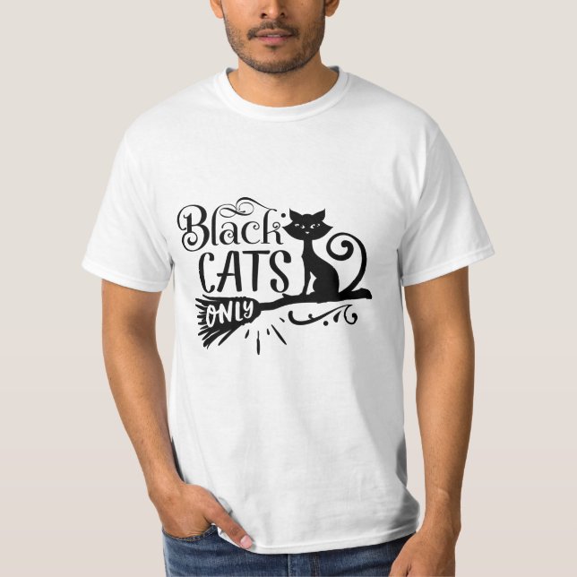 Black cats only T-SHIRT (Vorderseite)