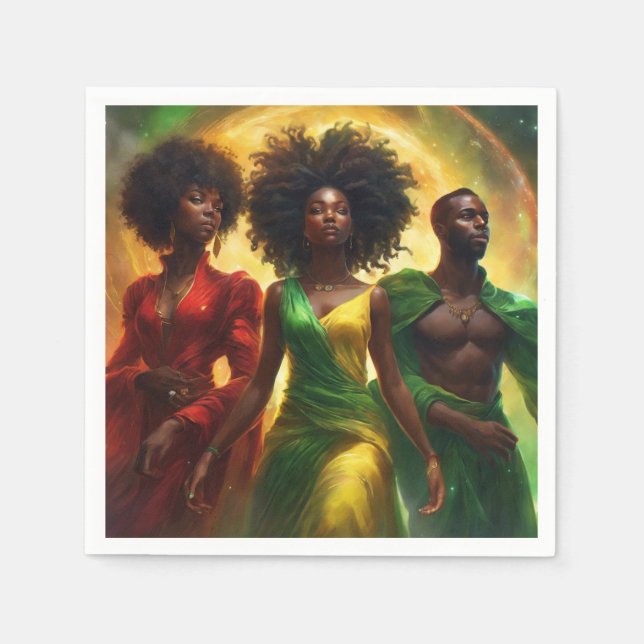 Black Celebration Serviette (Vorderseite)