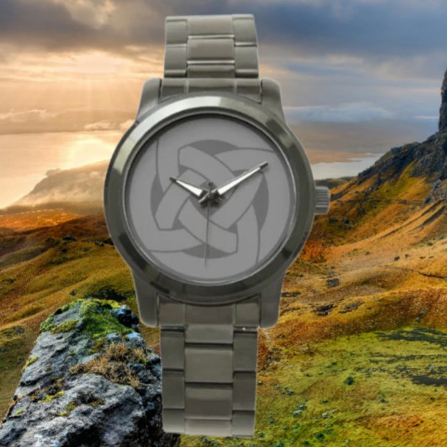 Black Celtic Knot Armbanduhr (Von Creator hochgeladen)