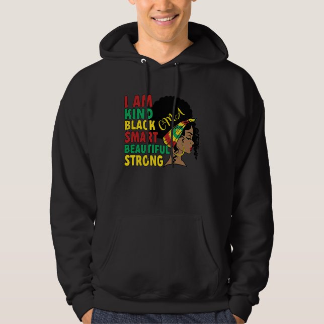 Black Certified Medical Assistant African American Hoodie (Vorderseite)