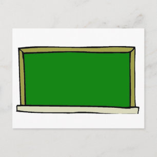 Black Chalkboard Postkarte
