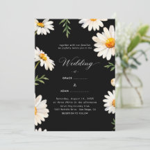 Black | Chamomile Wedding
