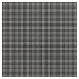 Black Charcoal Gray Tartan Kariert Stoff