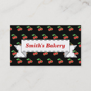 Black Cherry Business Card Visitenkarte