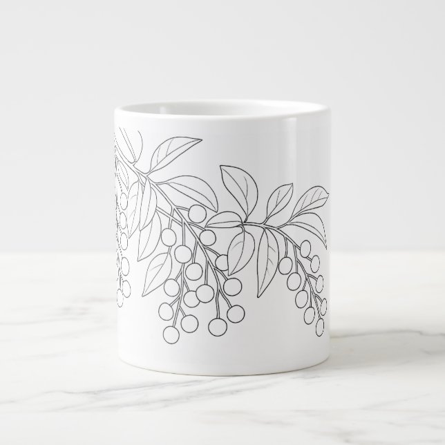 Black Cherry - Prunus serotina Jumbo-Tasse (Vorderseite)