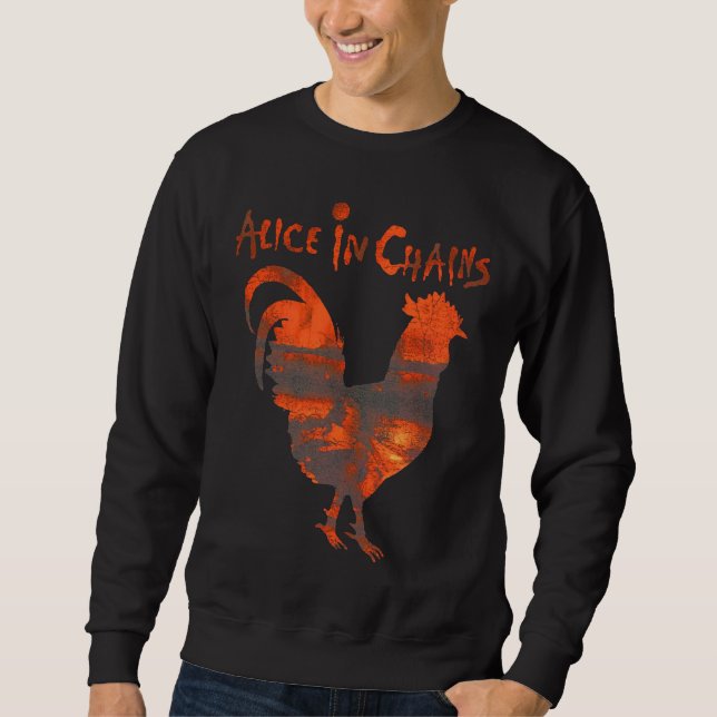 black chicken   sweatshirt (Vorderseite)