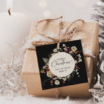 Black Christmas Favor Tags Geschenkanhänger<br><div class="desc">Fügen Sie Ihren Urlaubsfavoriten eine Touch feierlichen Charmes hinzu, mit unserem kleinen Lieblingstag "Frohe Weihnachten" aus der Botanischen Weihnachtskarten-Kollektion "Black Boho". Mit exquisiten Aquarellbildern von Winterbotanicals auf einem ausgeklügelten schwarzen Hintergrund bringen diese Tags Eleganz und Urlaubsstimmung zu jedem Geschenk. Ideal für Gastgeschenke oder kleine Geschenke, machen sie jede Geste des...</div>
