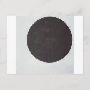Black Circle von Kazimir Malevich Postkarte